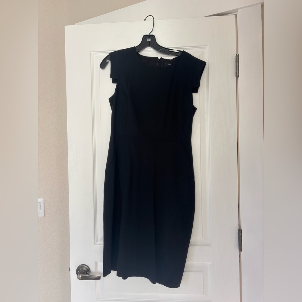 J Crew black dress size 8